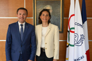 Amélie Oudéa-Castéra élue présidente du CNOSF pour 4 ans !