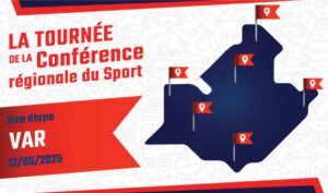 La Conférence Régionale du sport débutera à Toulon le 12 juin !