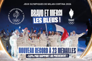 Record historique pour l&rsquo;Équipe de France aux Jeux d&rsquo;hiver de Milan-Cortina 2026 !
