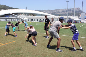 Belle fête au stade Léo Lagrange de Toulon pour la Journée Olympique 2025