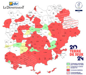 « Terre de Jeux 2024 » : Rocbaron et Seillans, 2 villes varoises de plus labélisées !