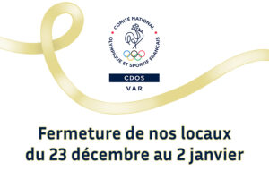 Le CDOS 83 ferme ses portes et vous donne rendez-vous en 2024 !