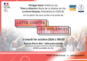 Le colloque sur la lutte contre les violences aux abords des terrains aura lieu le 1er octobre à La Valette-du-Var