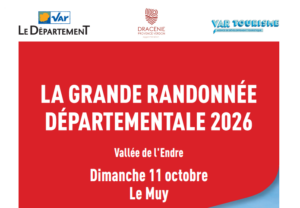 La Grande randonnée départementale le 11 octobre 2026 au Muy